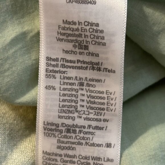 NEW MADEWELL Ruffle Sophia Dress (Linen & Viscose) - Size Large - Picture 13 of 13